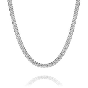 Deep Love – øreringe feminin model i rhodineret sølv med ferskvandsperler og zirkonia sten 2,5 cm