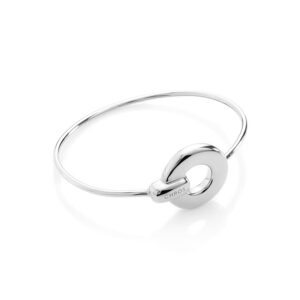 Luna Bangle – armbånd i rhodineret sølv one size